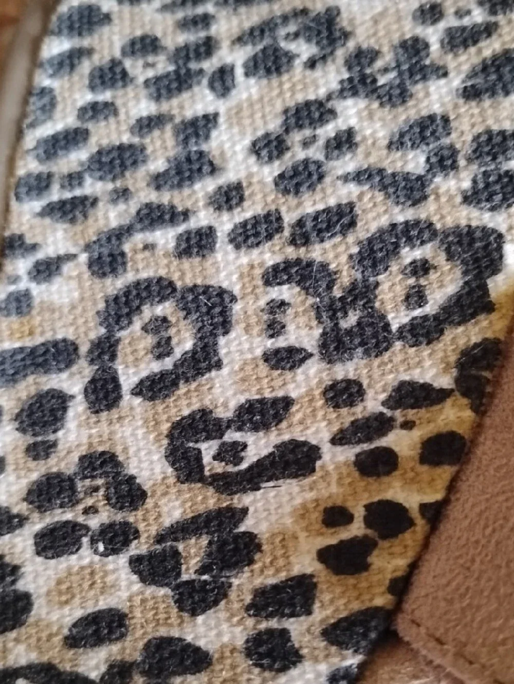 Andrew Geller Beige Suede Platform Sandals with Leopard Wedge